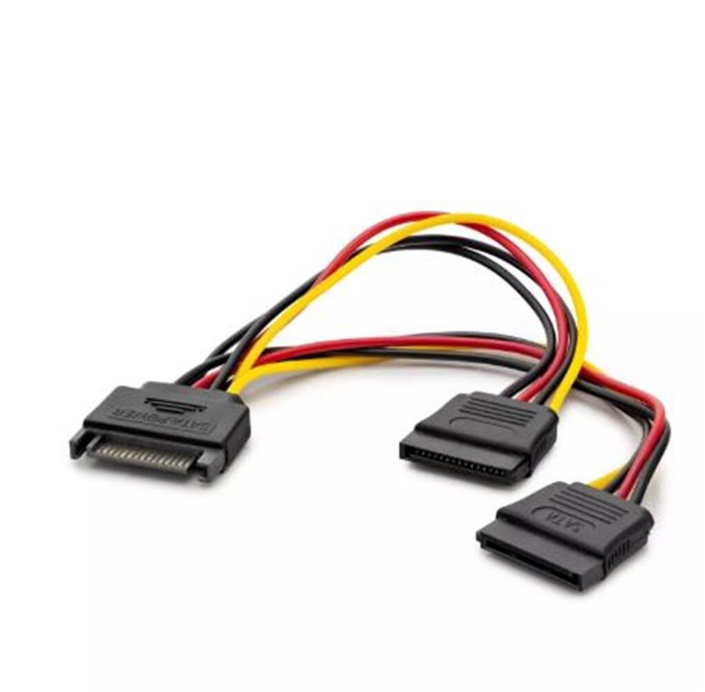 Hadron HDX5519 Sata Power Kablo Dökme 15Cm Siyah