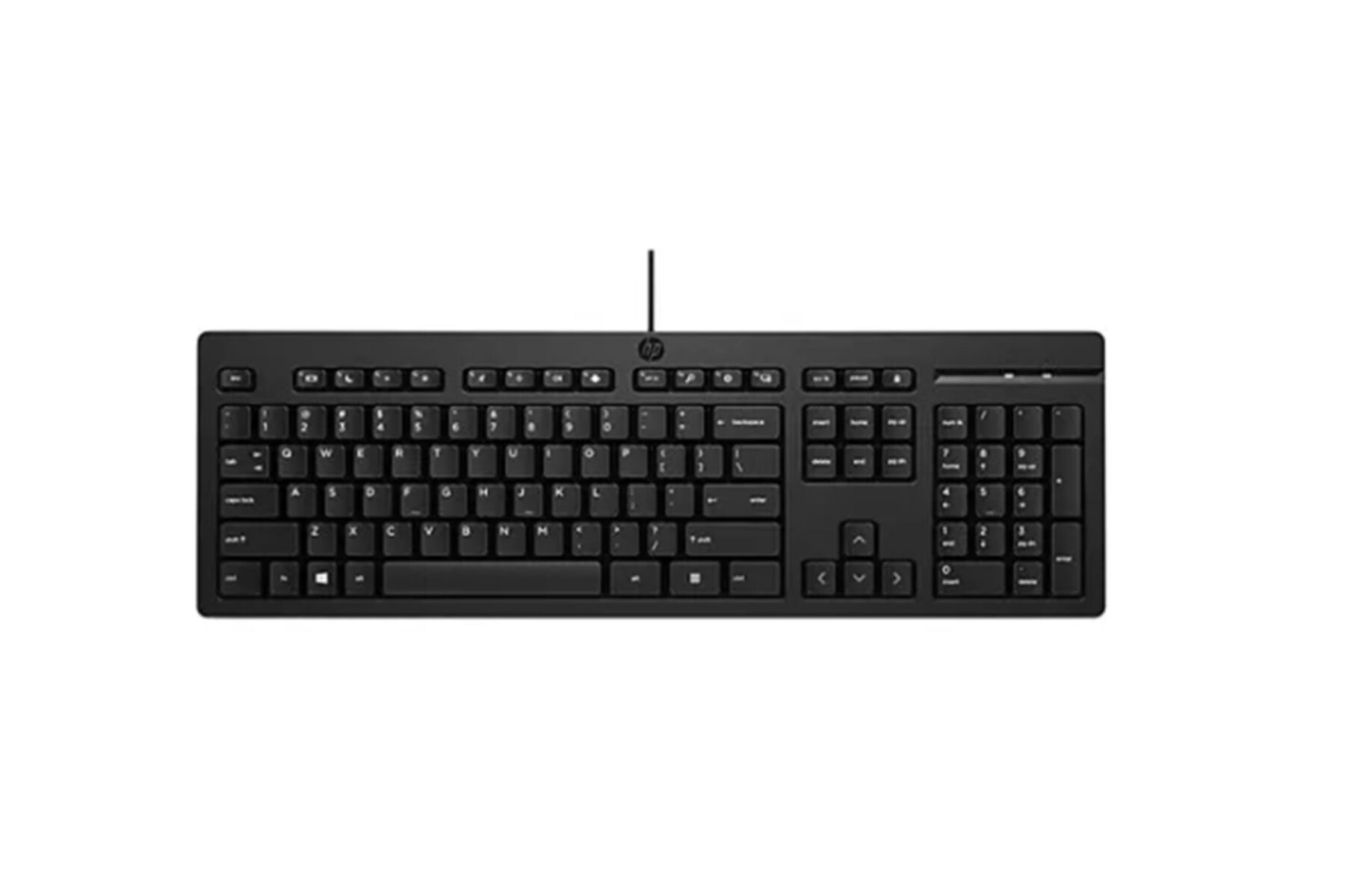 HP 125 266C9AA Usb Kablolu Klavye Siyah