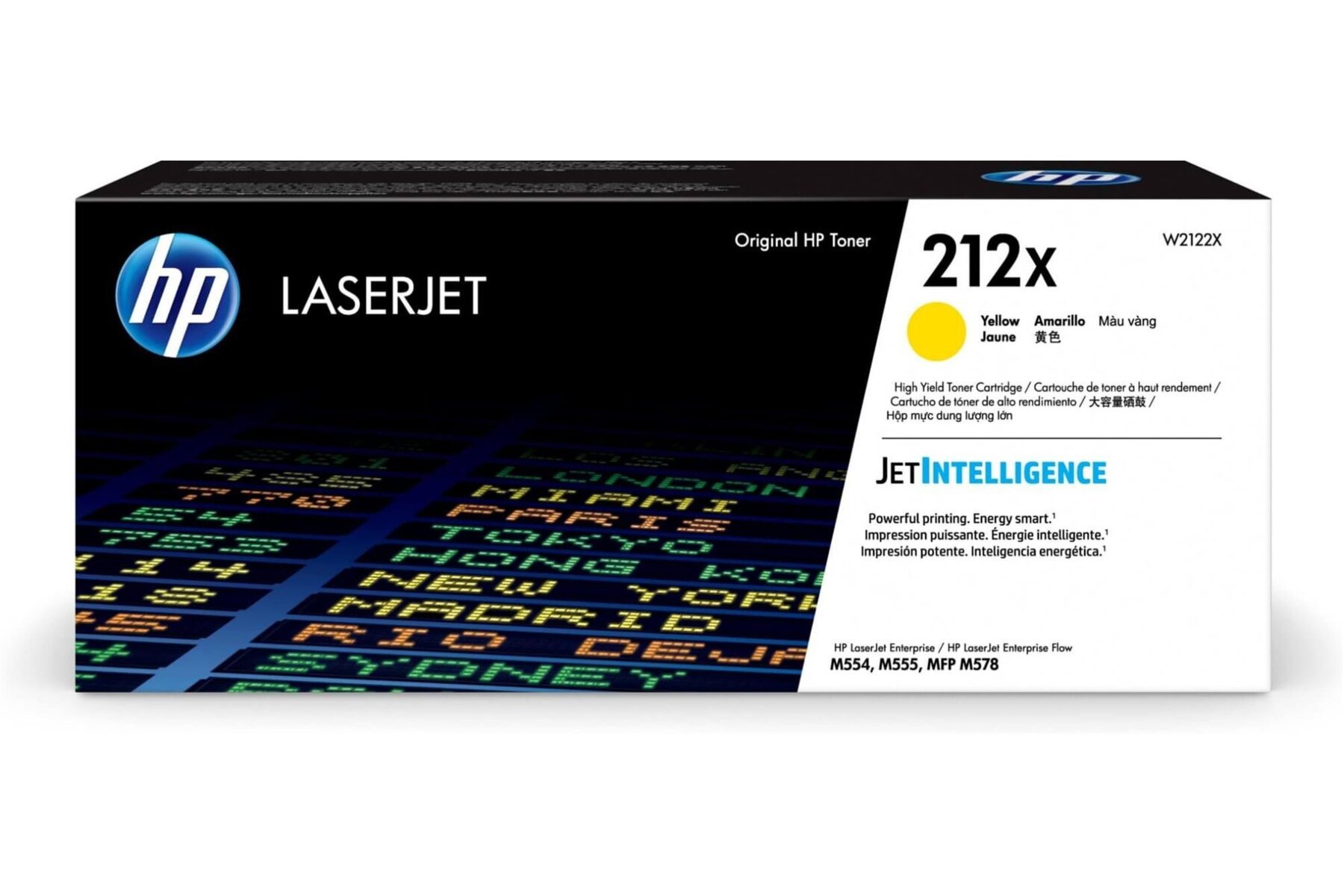 Hp 212X Yellow Yüksek Kapasite Toner W2122X