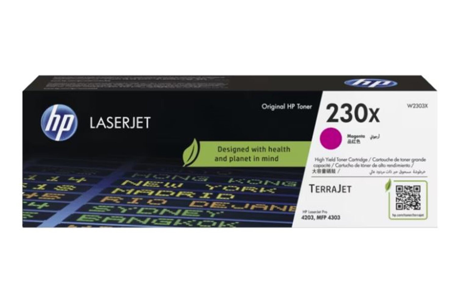 HP 230X Magenta Kırmızı 5.500 Sayfa Toner W2303X
