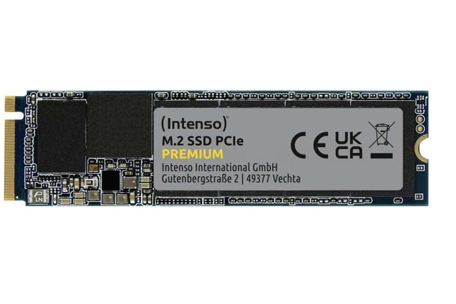 Intenso 1TB Premium Gen.3x4 NVMe 1.3 SSD 2100MB-1700MB-s Ssd Disk