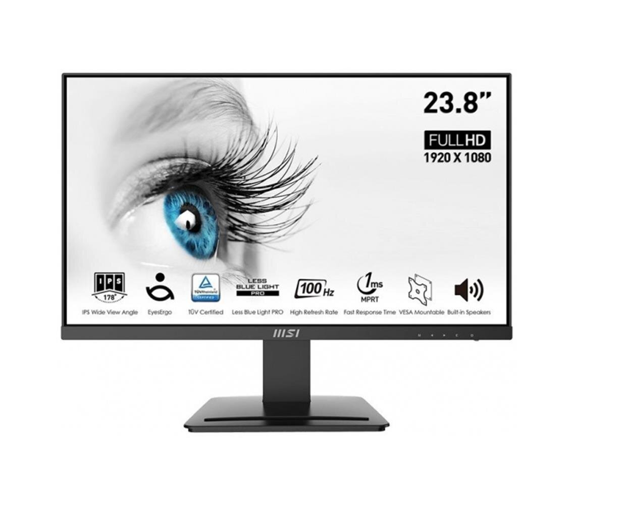 Msi 23.8 Pro MP243X 1920x1080 1ms 100Hz IPS Anti-Glare Full HD Monitör