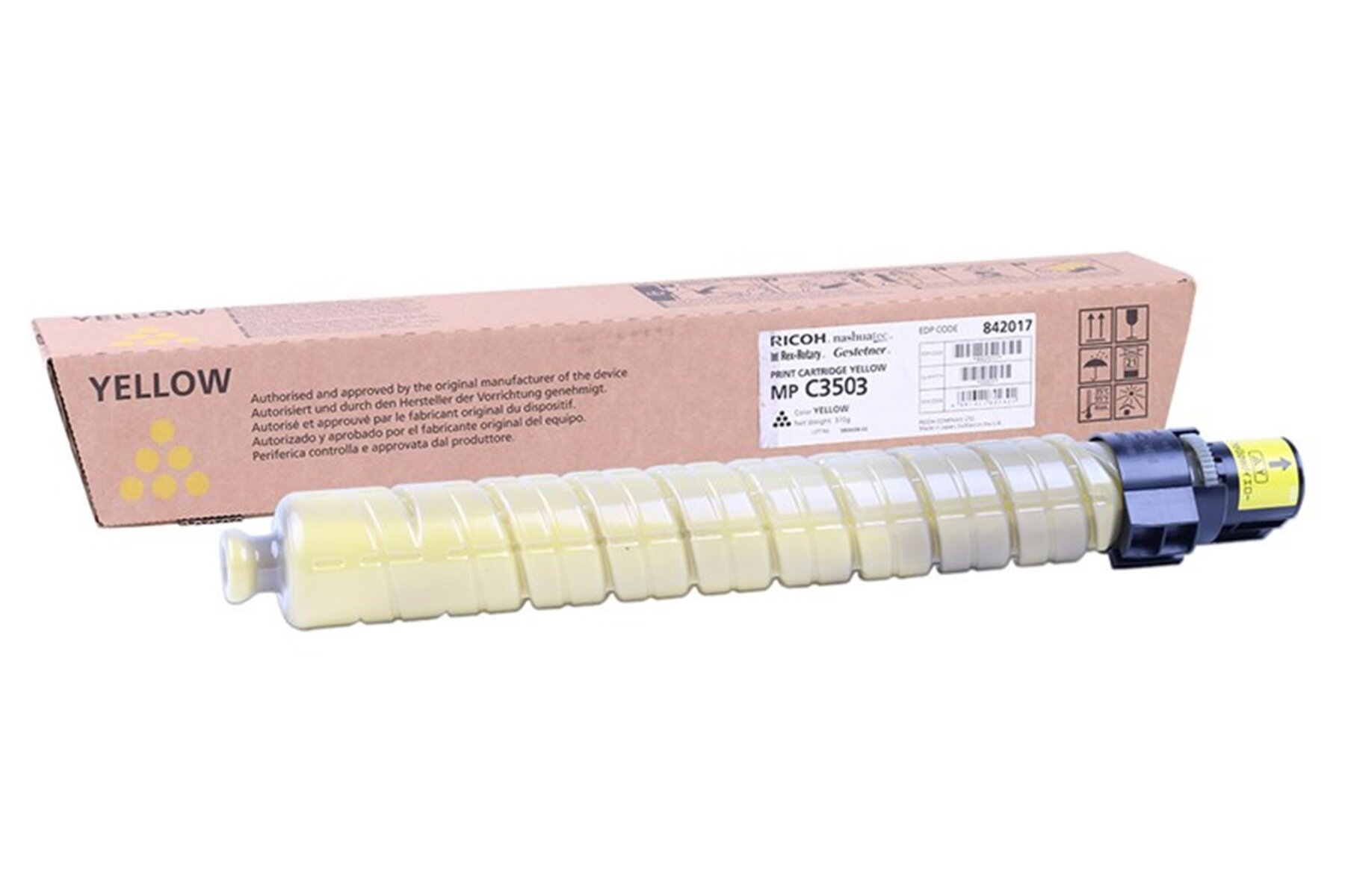 Ricoh MP C3503 Yellow Sarı Orjinal Fotokopi Toneri MP C3003-3004 18.000 Sayfa