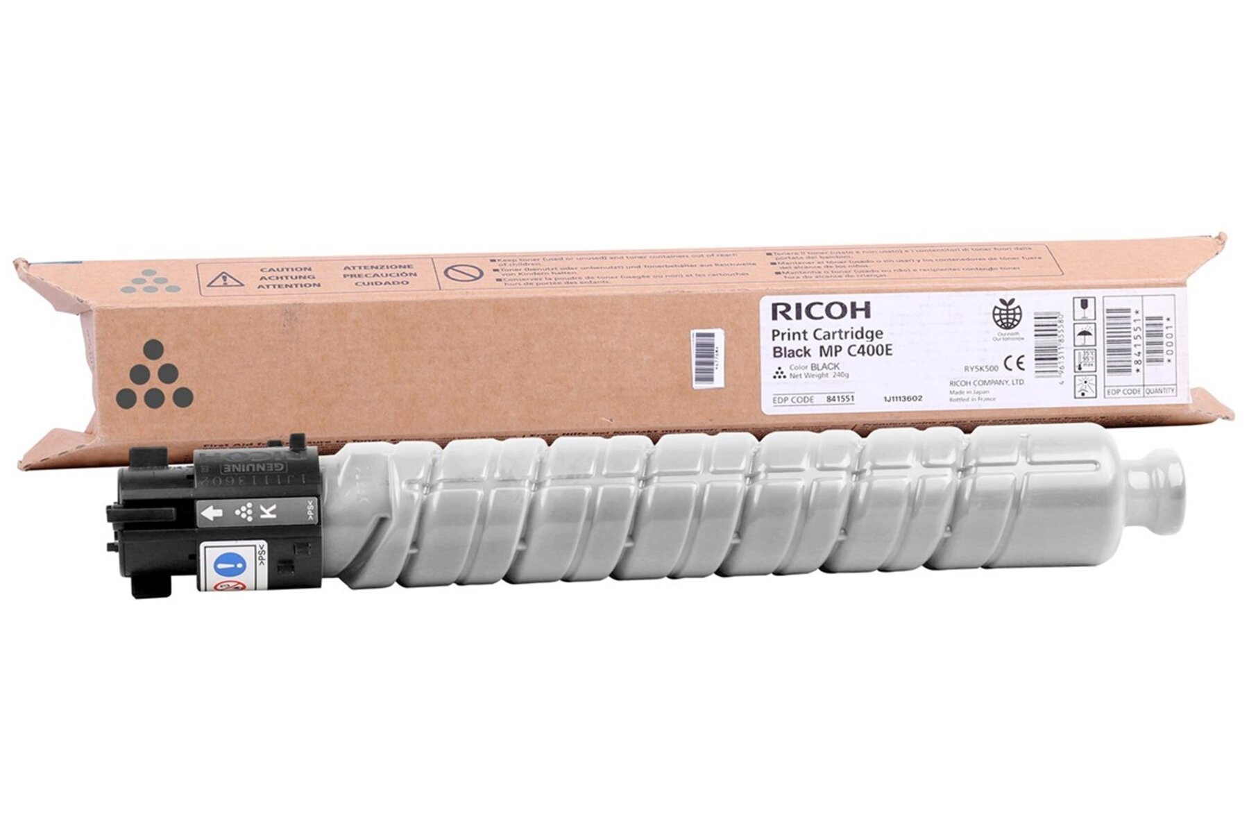 Ricoh MP C400 Black Siyah Orjinal Fotokopi Toneri MP C300-401 10.000 Sayfa