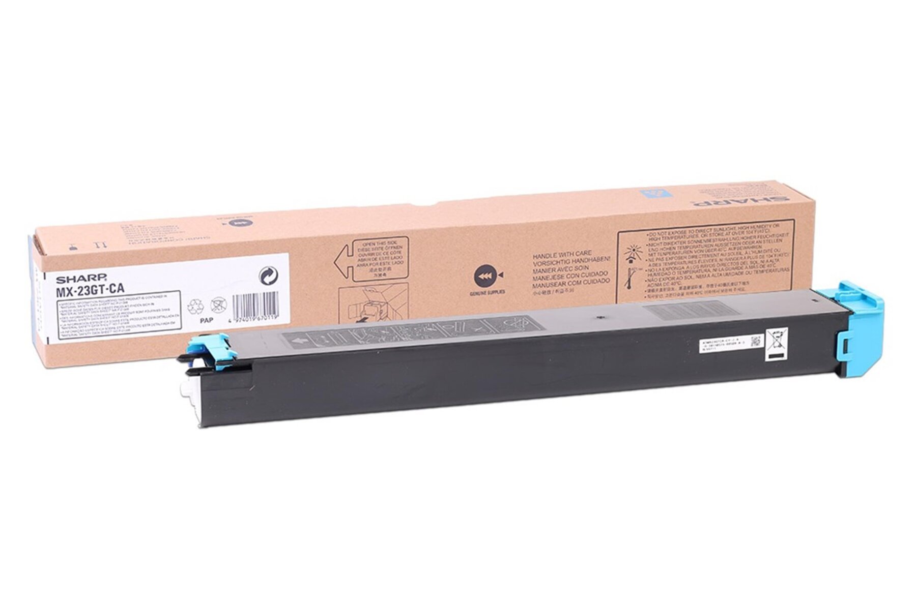 Sharp MX-23GTCA Cyan Mavi Orjinal Fotokopi Toneri MX-2010-2310-2314-3010-3111 10.000 Sayfa