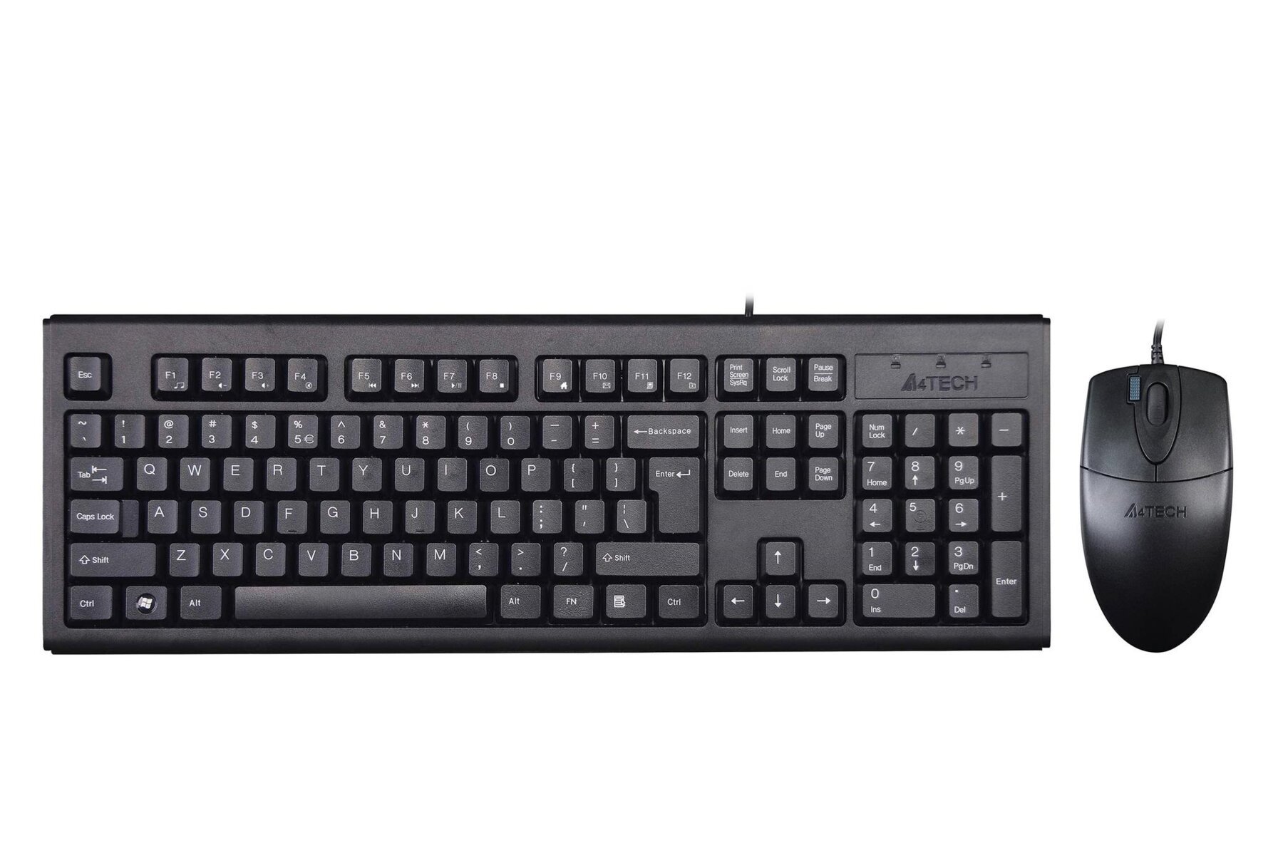 A4 Tech Km-72620D Siyah Q Tr Usb Fn Multimedya Kablolu Set