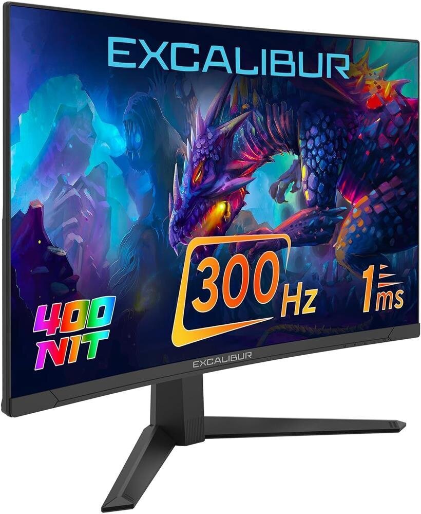 Casper 27 Excalibur E27FVC-E 300HZ 1MS 400NIT Fast VA Curved HDR10 Oyuncu Monitörü