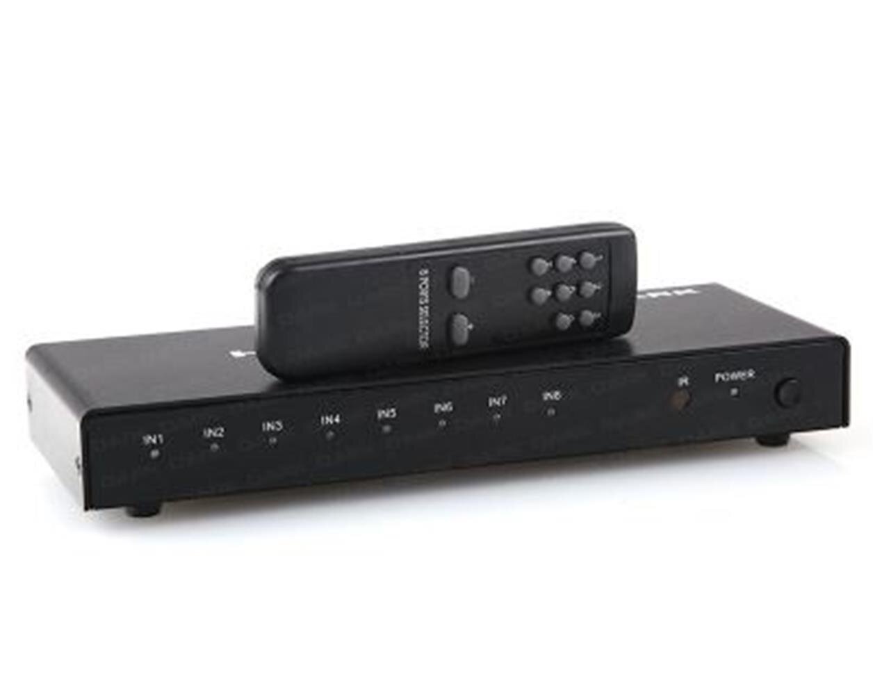 Dark DK-HD-SW8X1 Full HD 8 Giriş 1 Çıkışlı Uzaktan Kumandalı HDMI Switch (Seçici)