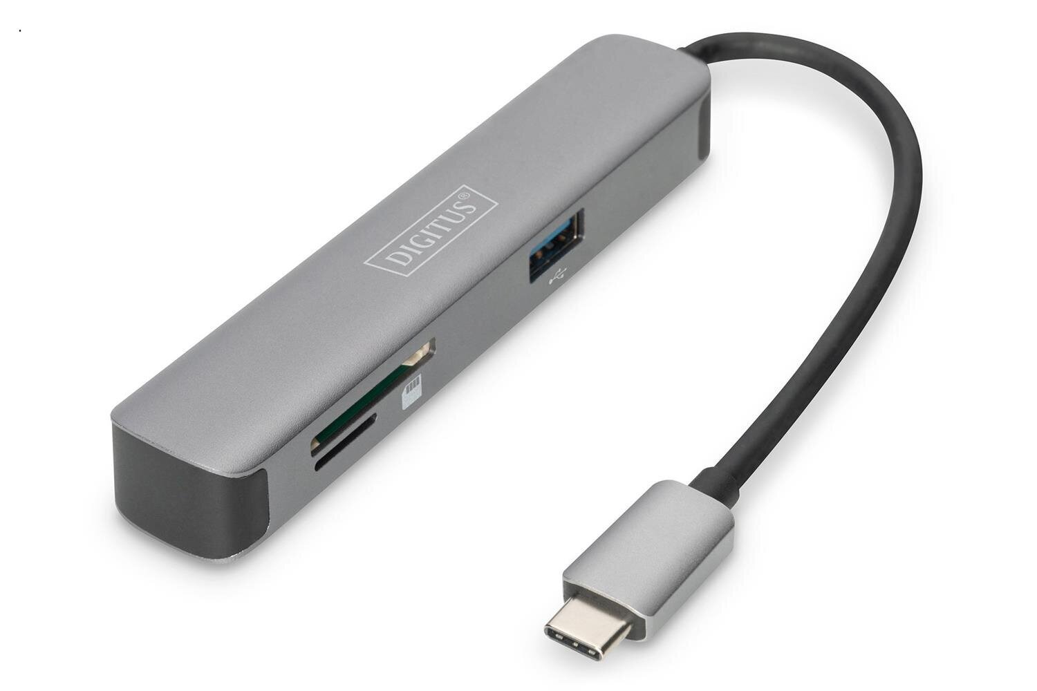 Digitus DA-70891 USB Tip C 5Port (USB-C™ Dock, 5 Port)x USB 3.0 port  2 x Kart okuyucu (SD-Mic