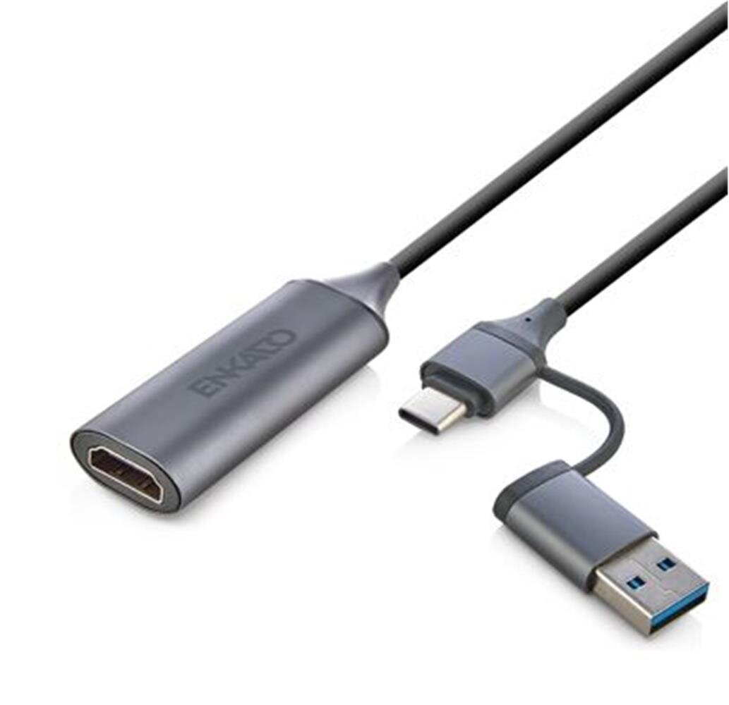 ENKADO EKD-TP46 TYPE-C+USB 3,0 TO HDMI VİDEO CAPTURE