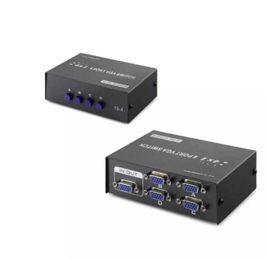 Hadron Hdx1329 4 Port Vga Switch 54Mhz 4Giriş 1Çıkış
