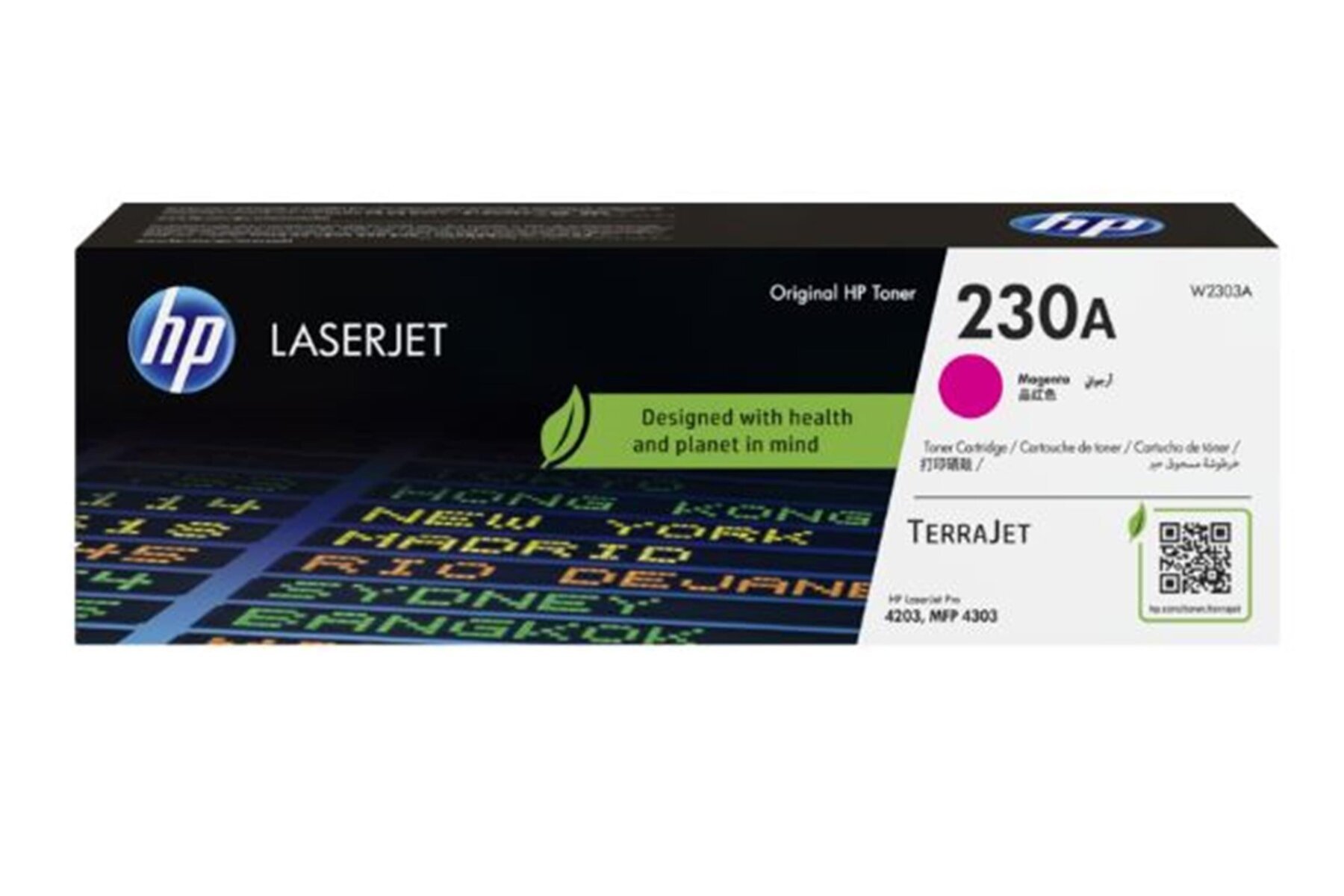 HP 230A Magenta Kırmızı 1.800 Sayfa Toner W2303A
