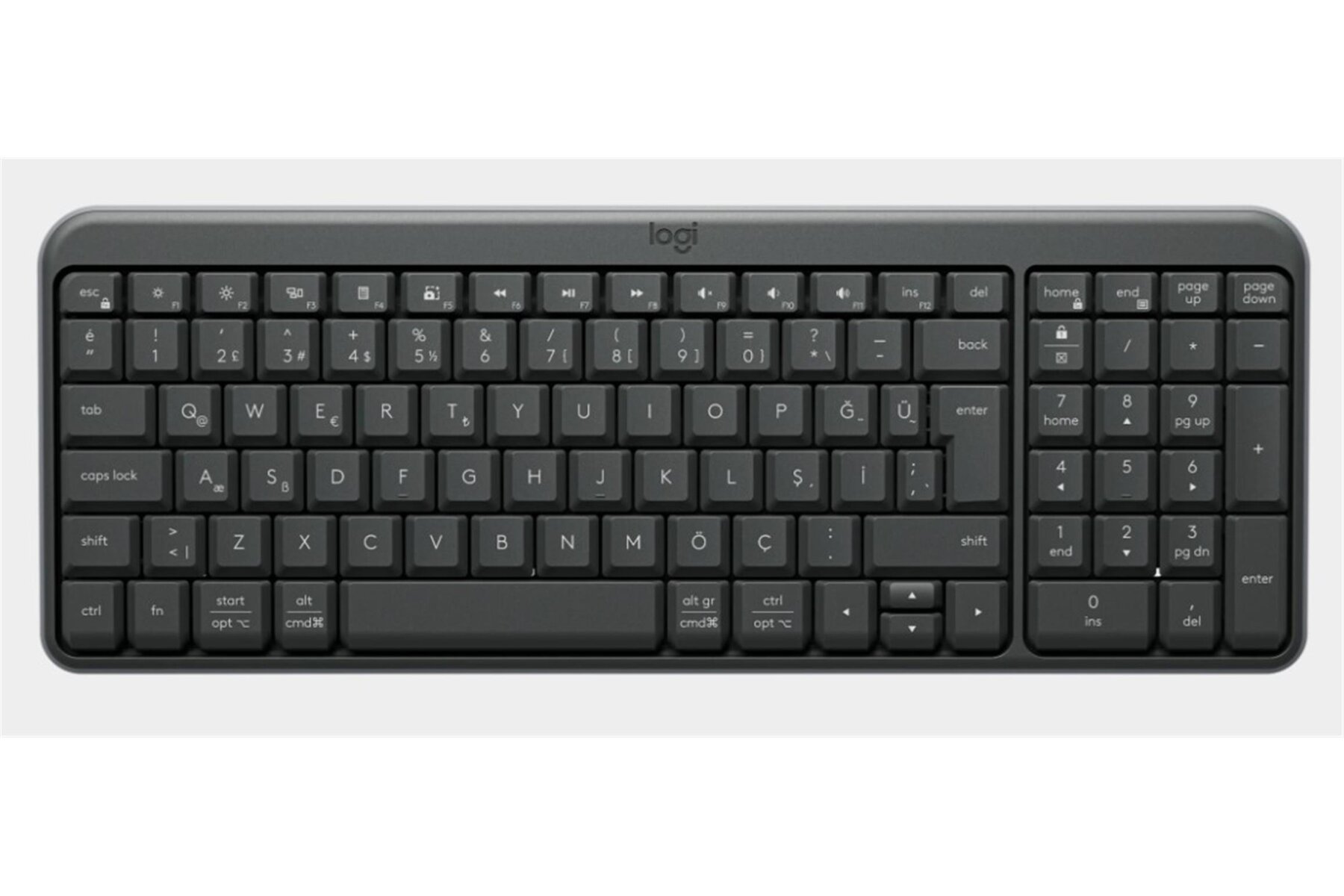 Logitech 920-013460 K250 Kablosuz Bluetooth Siyah Klavye