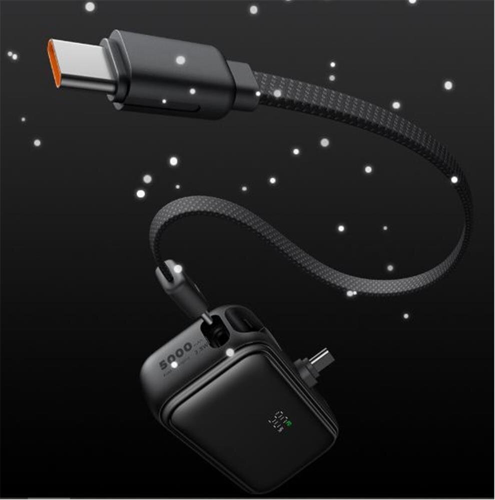 MCDODO MC-7760 5000mAh 22.5W Dahili Kablolu Powerbank