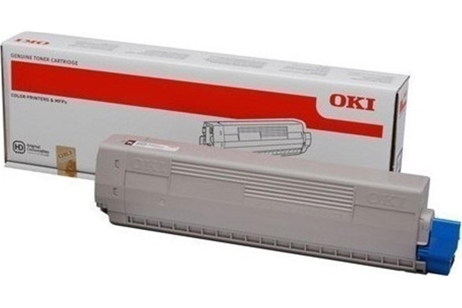 OKI 46490401 TONER-Y-C532-MC573-1.5K SARI TONER - C532- C542- MC563- MC573- 1.500 SAYFA