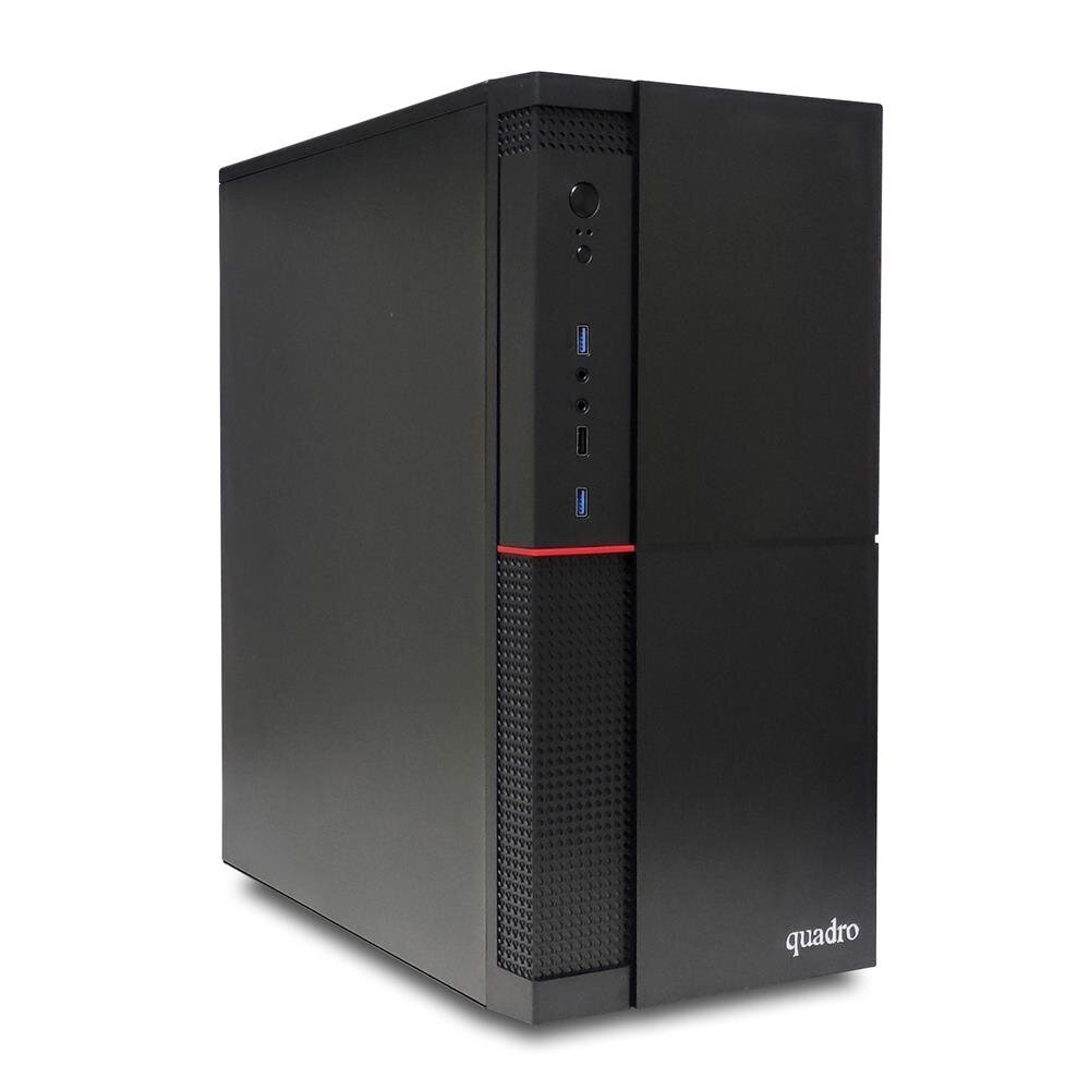 Quadro Solid 124164 i5 12400F 16gb 480gb SSD 4gb GT730 Freedos --DVD YOK-- Masaüstü Bilgisayar