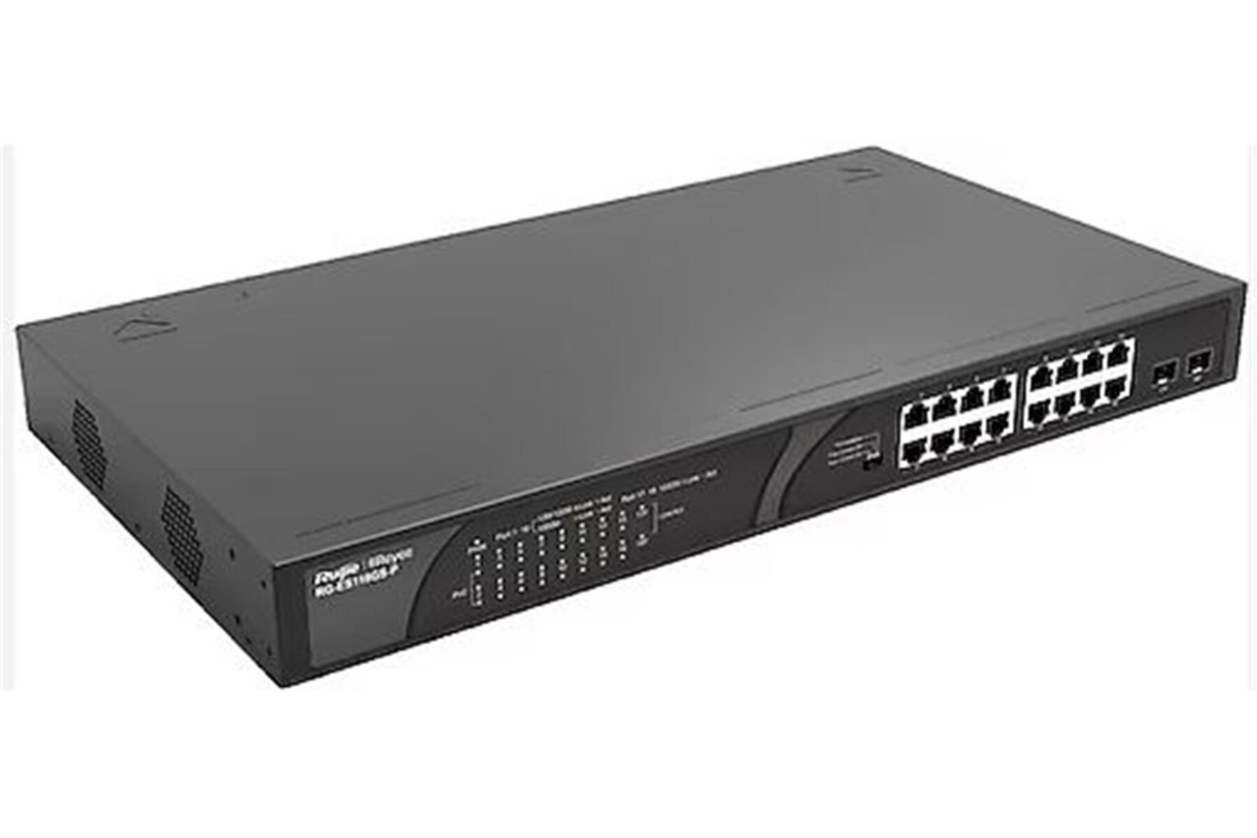 Ruijie-Reyee RG-ES118GS-P 16 Port POE+ 10-100-1000 Mbps 2 Port SFP 247W