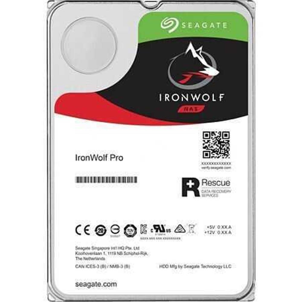 Seagate 12Tb IronWolf Pro 7200RPM 256MB Sata 3.0 3.5 Dahili Disk (ST12000NE0008) Harddisk
