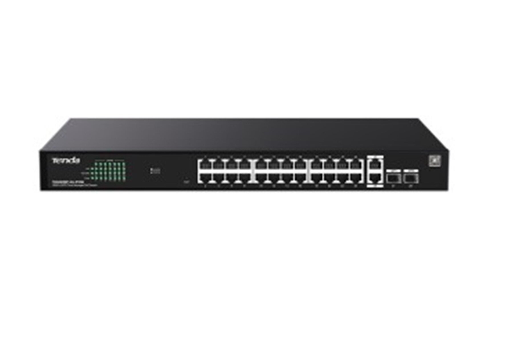 Tenda TEG2228P-24-410W 24 Port 10-100-1000 + 2 Port SFP + 2 Port Uplink Cloud Yönetilebilir