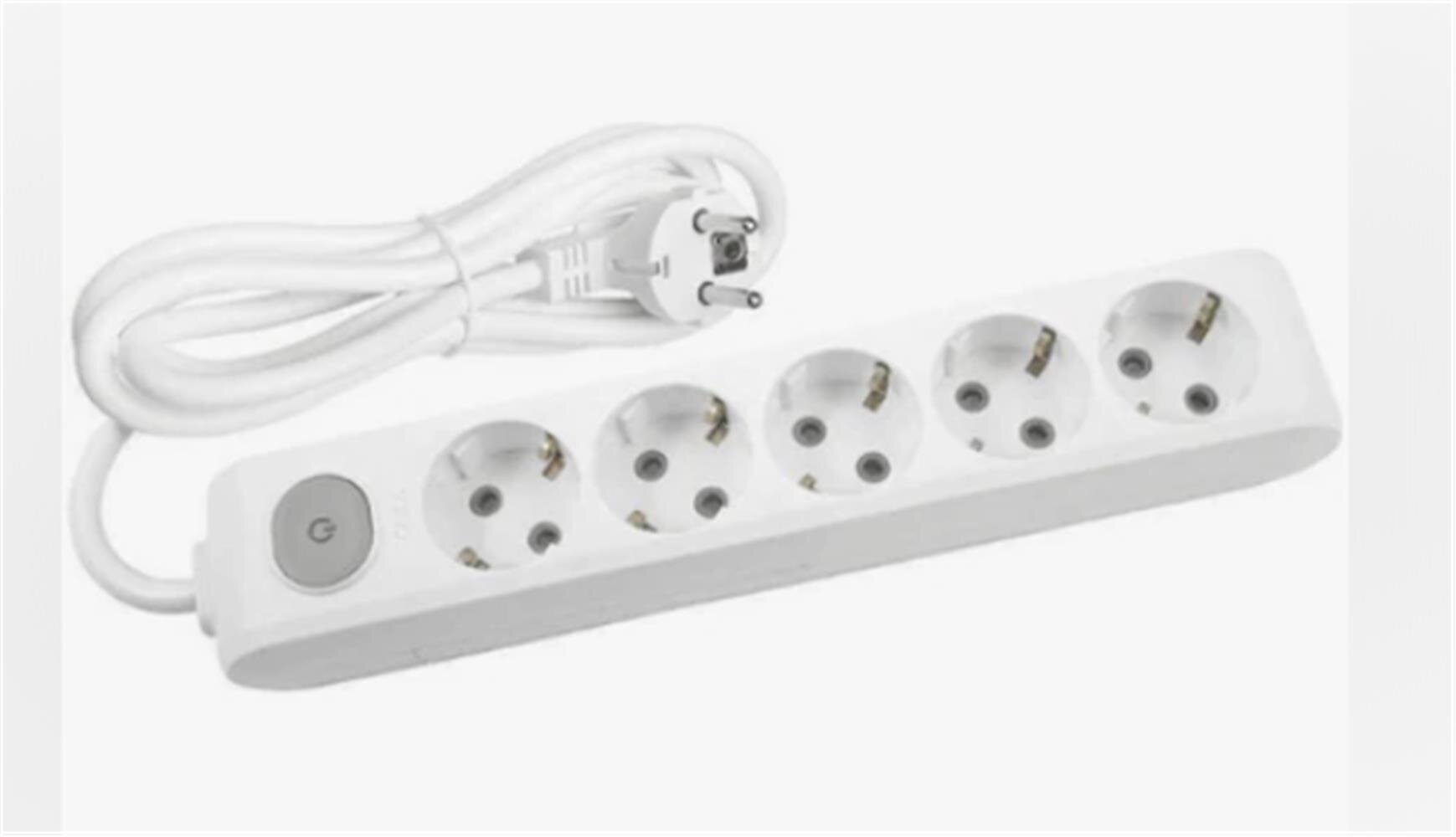 Viko Multı-Let Vm52ANH 5li 2mt Anahtarlı  Topraklı Kablolu Çocuk Koruma 90117502