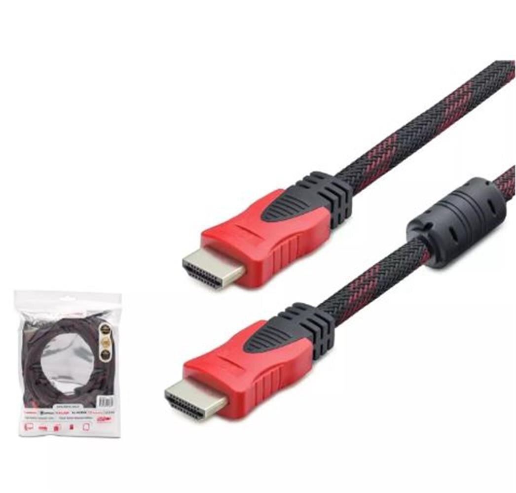 Hadron Hdx2033 30M  Hdmi Kablo Örgülü  Siyah