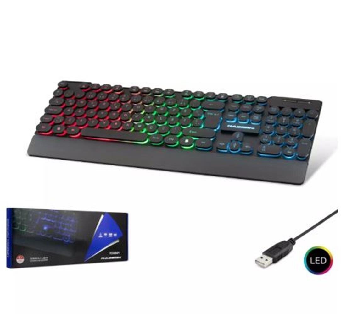 HADRON HDX2604 OYUN KLAVYE LEDLİ KABLOLU Q