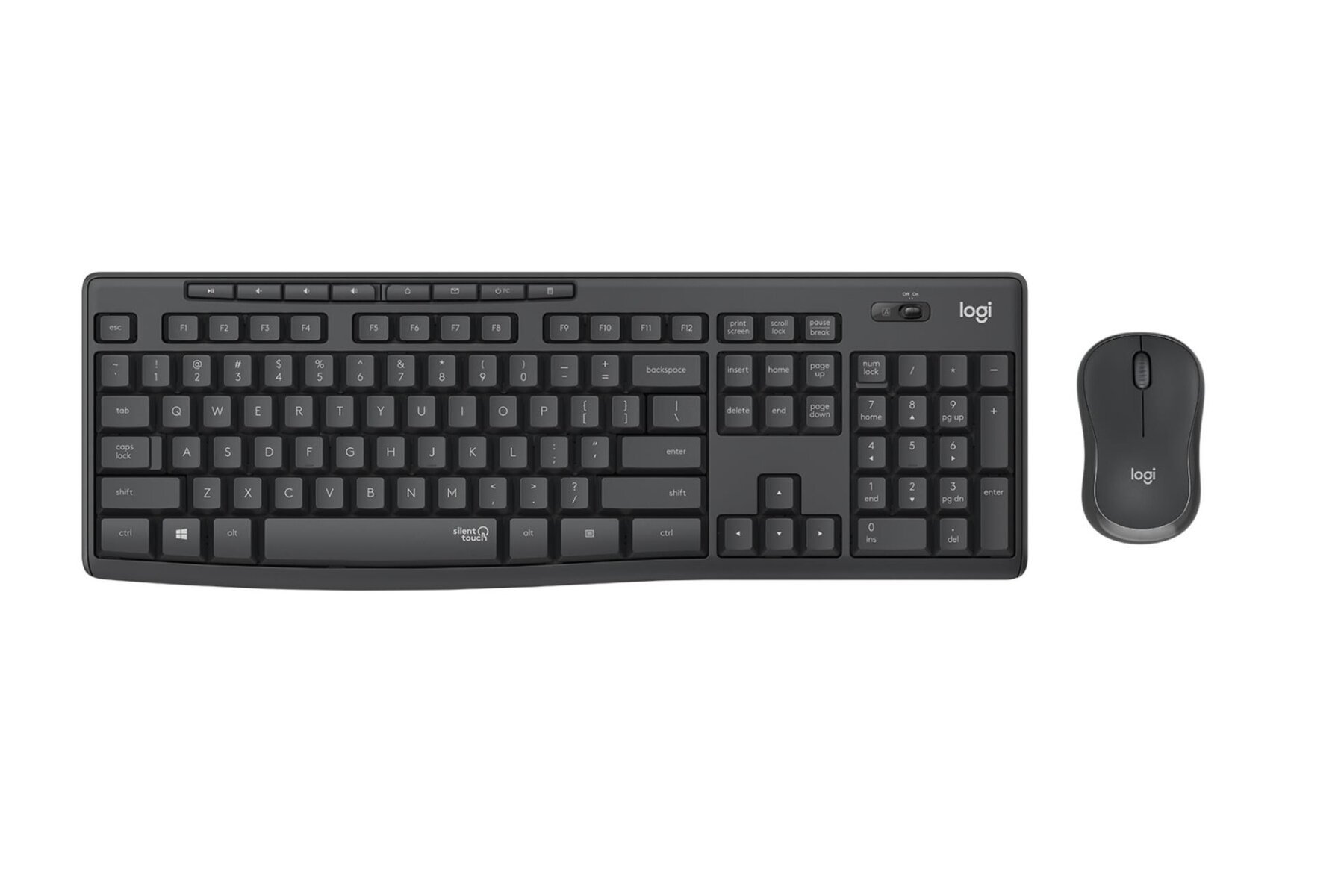 Logitech 920-009804 MK295 Kablosuz Siyah Klavye Mouse Set