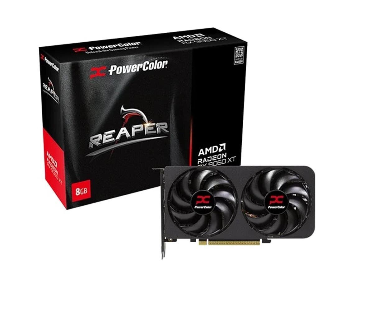Powercolor Reaper Radeon RX9060XT 8G-A 8Gb Gddr6 128Bit Gaming (Oyuncu) Ekran Kartı