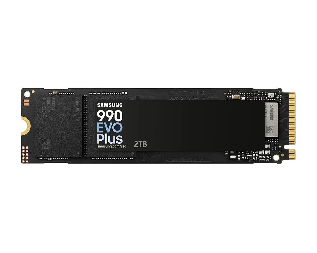 Samsung 2TB 990 Evo Plus 7450MB-6900 MB-sn NVMe M.2 SSD MZ-V9S2T0BW Harddisk