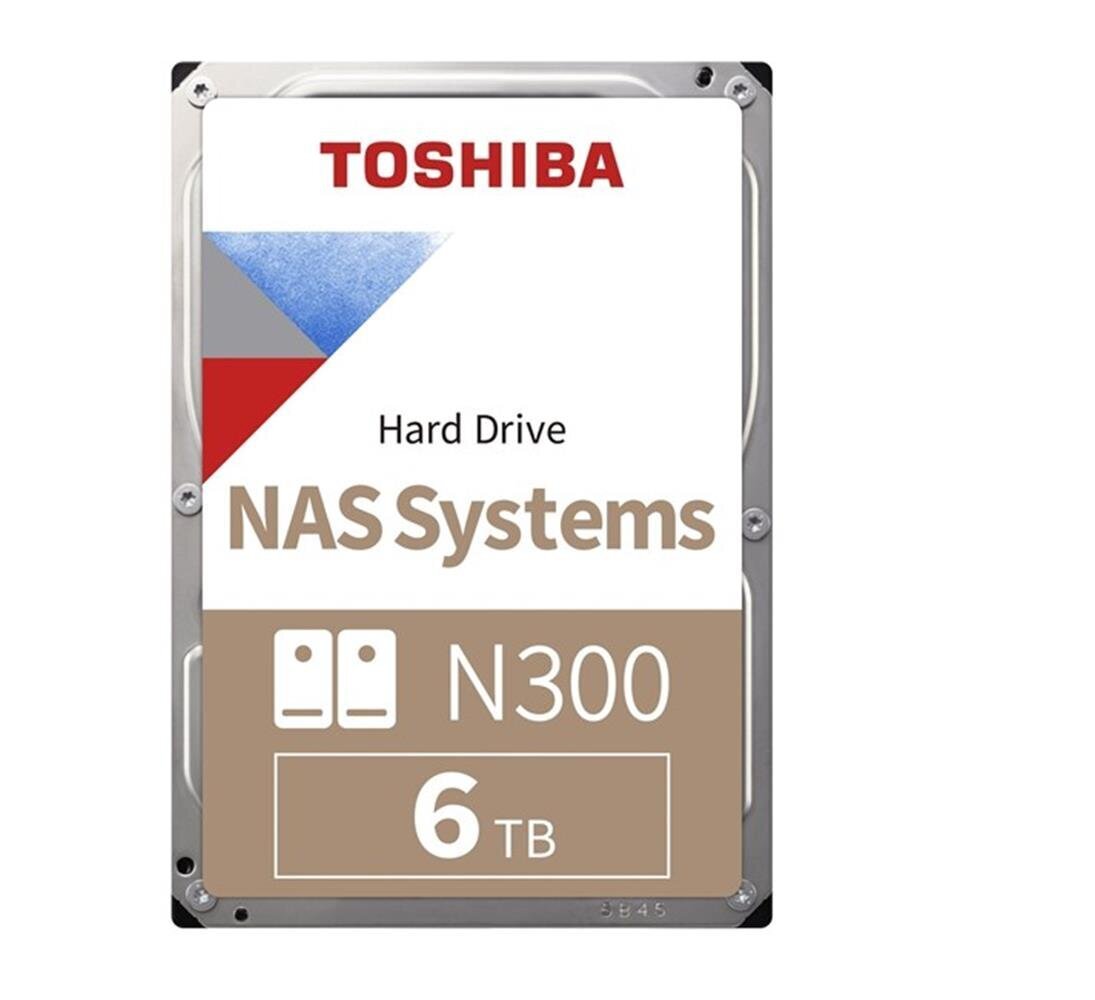 Toshiba 6TB MN10ADA600S N300 7200RPM 3.5 128MB Cache Sata 3 NAS Disk Harddisk