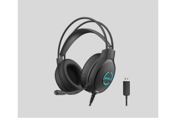 A4 Tech FH-300U Kablolu Siyah Neon Usb Mikrofonlu Kulaklık