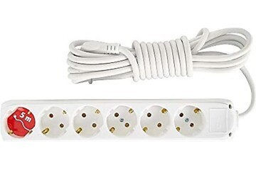 Almera 6lı 5mt Topraklı Priz (9260105)