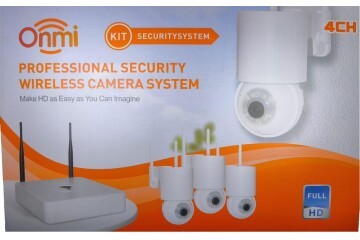 Apronx DS440 4 Kanal Nvr + 3Mp 4 Kamera Full Color Mik. PTZ Wifi Set