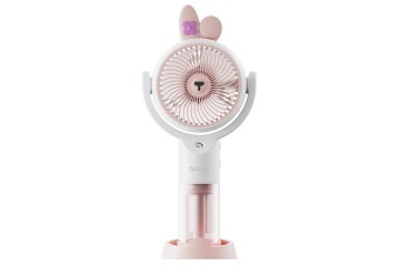 Asonic AFN26 Beyaz 500mAh 2 Kademe (Püskürtme Fonksiyon) Nemlendirici Sprey USB Fan Şarjlı