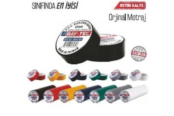 Bay-Tec Mk0800 Sarı 10lu Elektrik Bandı