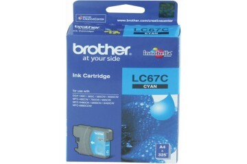 Brother LC-67C Cyan Mavi 325 Sayfa Kartuş DCP-185-385 MFC-490-615-790-795-990-5490-5890-6490-6890