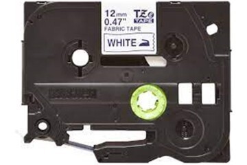 Brother TZe-FA3 P-Ttouch Tekstil Ütü Bandı Beyaz Üzeri Mavi