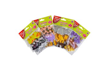 Bu-Bu 3D Eva Sticker Oynar Gözlü Hayvanlar 12 Li BUBU-STS023