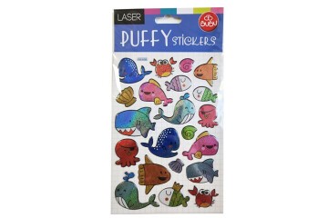 Bu-Bu Damla Stickers Deniz Hayvanlar! 12,5x23,5 BUBU-PUF-6205