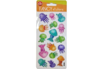 Bu-Bu Damla Stickers Funcy Ahtapot 9x20 BUBU-PUS-7302