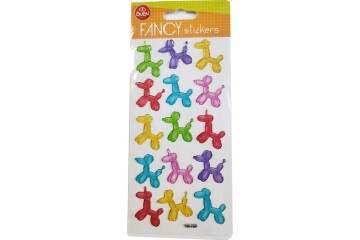 Bu-Bu Damla Stickers Funcy Köpekler 9x20 BUBU-PUS-7307