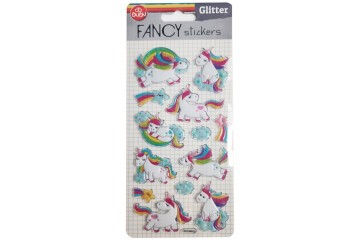 Bu-Bu Damla Stickers Glıtter Unıcorn 9x20 BUBU-PUS-6605