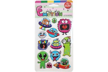Bu-Bu Emotıons Emotıo Puffy Stıck Uzaylı 10.9x20.5 BUBU-SWP-2707