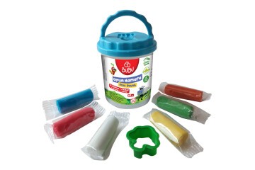 Bu-Bu Kovalı Oyun Hamuru Seti (6x15gr.) BUBU-OH0001