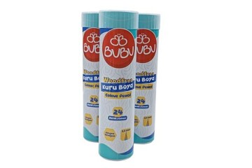 Bu-Bu Kuru Boya Woodfree Tüp 24 Lü Bubu-Kur004