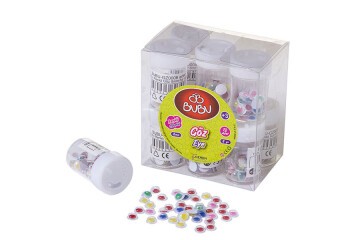 Bu-Bu Oynar Göz 8 MM Renkli 8 GR BUBU-GZ0006