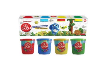 Bu-Bu Oyun Hamuru 4 Lü 4x100 GR BUBU-OH0039