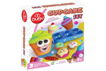 Bu-Bu Oyun Hamuru Seti Cupcake (S) BUBU-OH0021