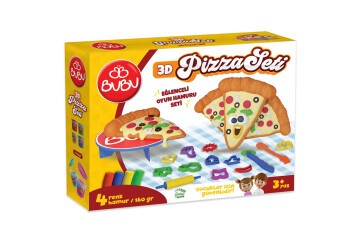 Bu-Bu Oyun Hamuru Seti Pizza (L) BUBU-OH0011