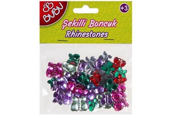 Bu-Bu Şekilli Boncuk Seti 25 Li Pvc BUBU00084